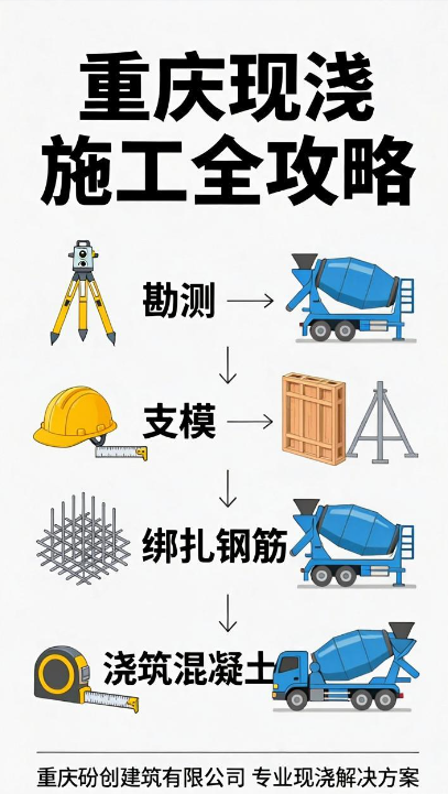 重庆现浇施工全攻略：砼创建筑为您打造稳固空间